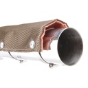 Design Engineering Titanium Exhaust Pipe Heat Shield