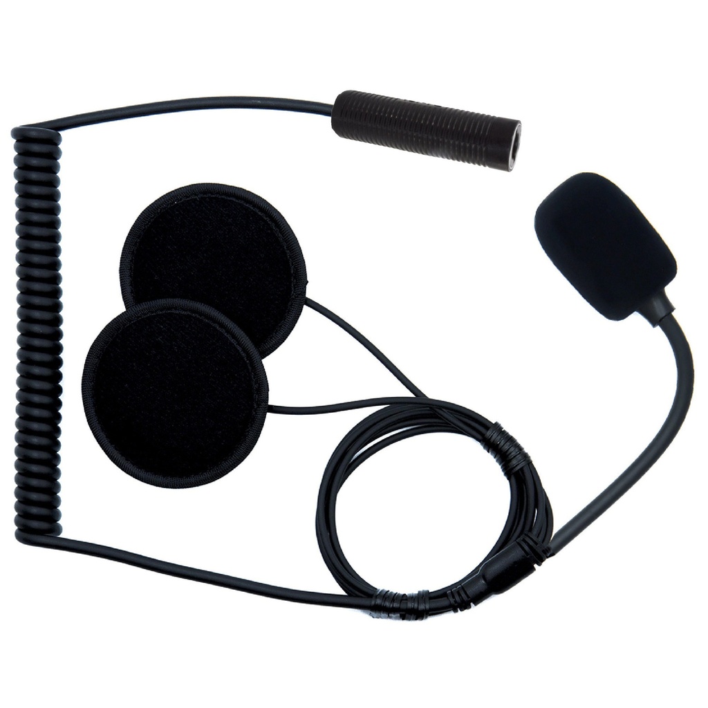 ZeroNoise Open Face Helmet Intercom Headset