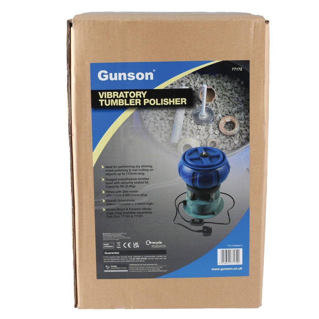 Gunson Vibratory Tumbler Parts Cleaner & Polisher