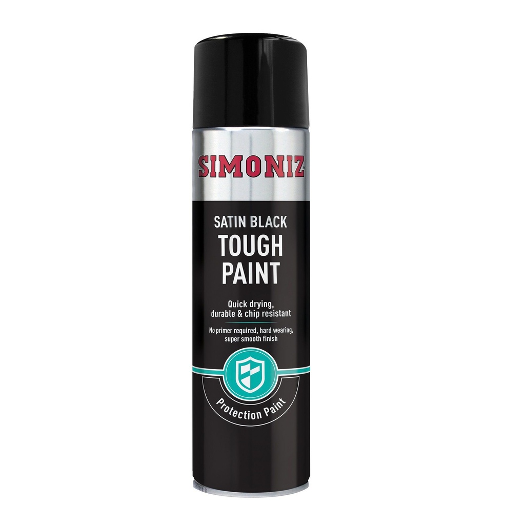 Simoniz Tough Black Paint - Aerosol