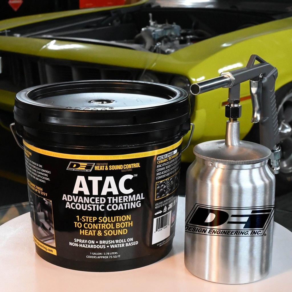 Design Engineering Spray Gun For ATAC Advanced Thermal Acoustic Coating