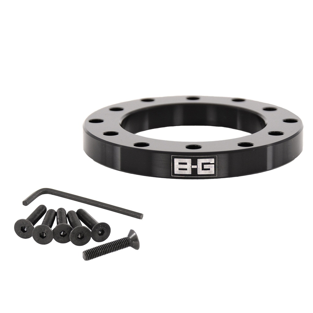 B-G Racing Alloy Steering Wheel Spacers - 6 Bolt