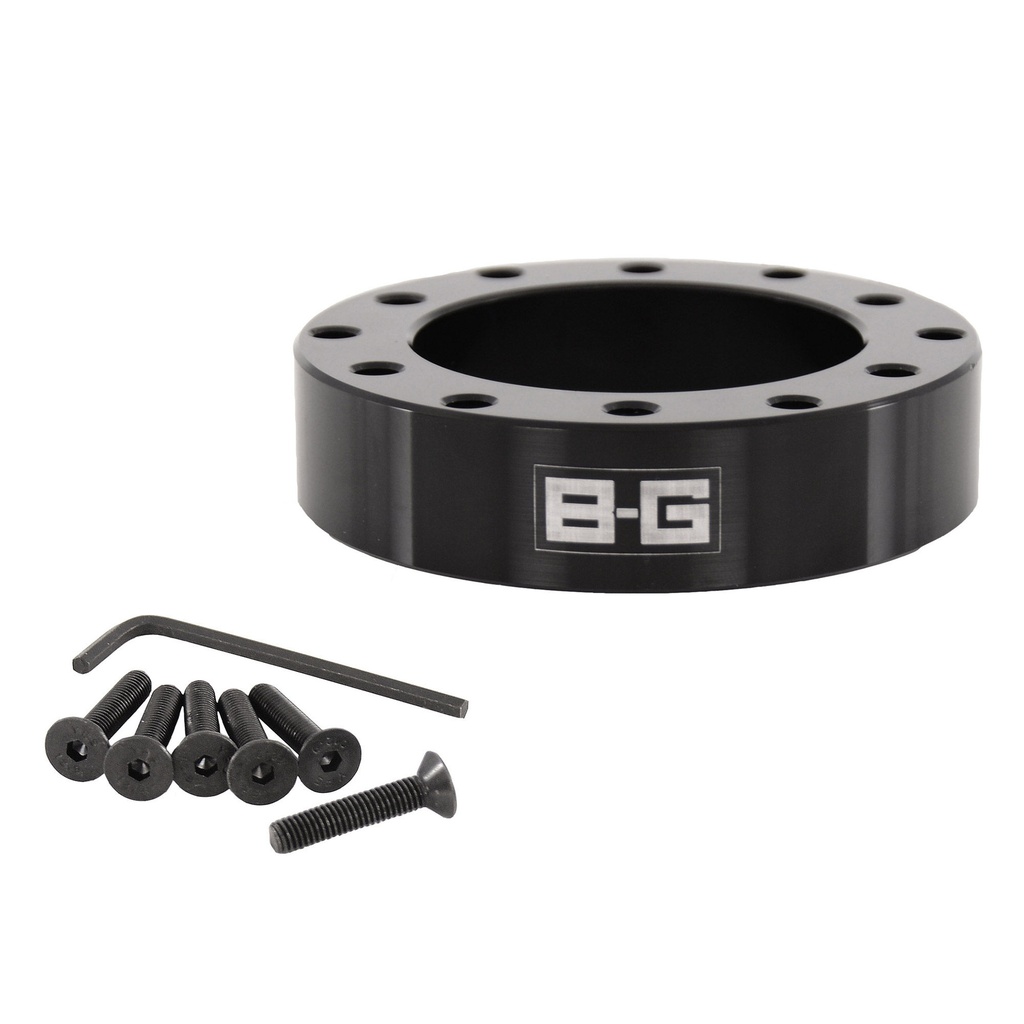 B-G Racing Alloy Steering Wheel Spacers - 6 Bolt