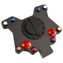 AIM Carbon Fibre Wireless Wheel 10 Button Plate