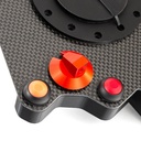 AIM Carbon Fibre Wireless Wheel 10 Button Plate