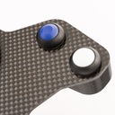 AIM Carbon Fibre Wireless Wheel 10 Button Plate
