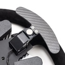 AIM Carbon Fibre Wireless Wheel 8 Button Plate With Paddle Shifters