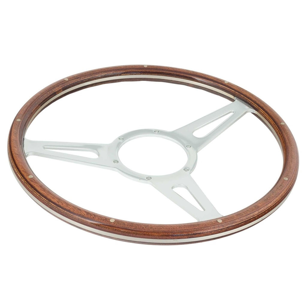 Mountney Classic Wood Rim Steering Wheel