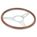 Mountney Classic Wood Rim Steering Wheel