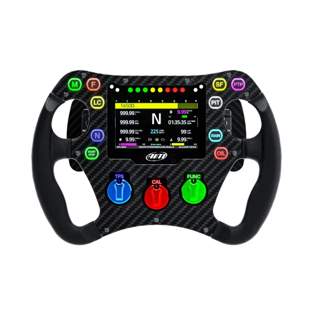 AIM SW4 270 Formula Steering Wheel (With Integrated Dash)