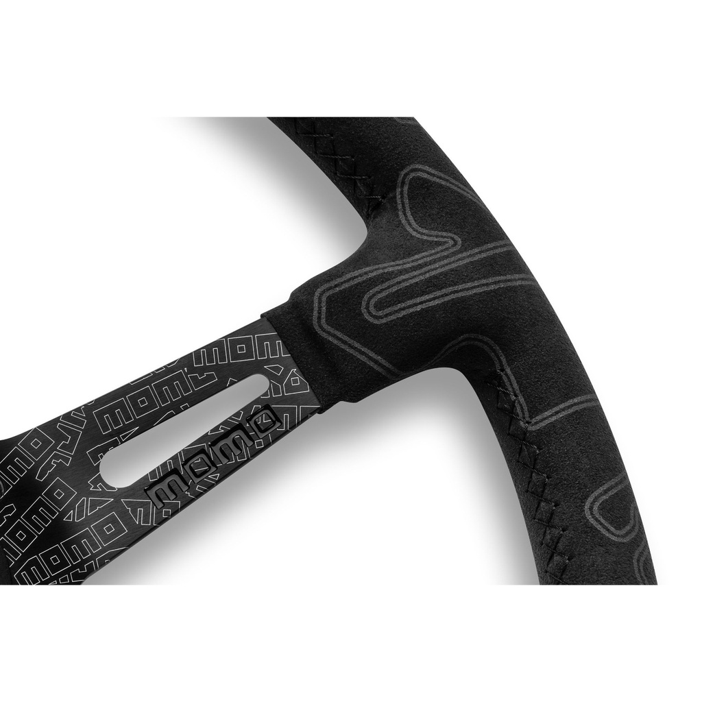Momo Ultra Black Edition Steering Wheel
