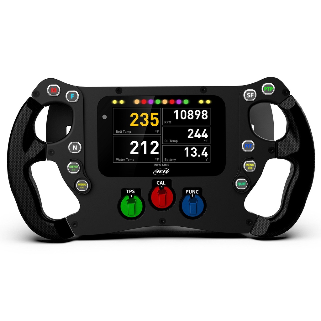 AIM SW4 GT Steering Wheel (With Integrated Dash)