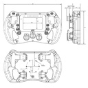 AIM SW4 GT Steering Wheel (With Integrated Dash)