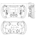 AIM SW4 GT Steering Wheel (With Integrated Dash)
