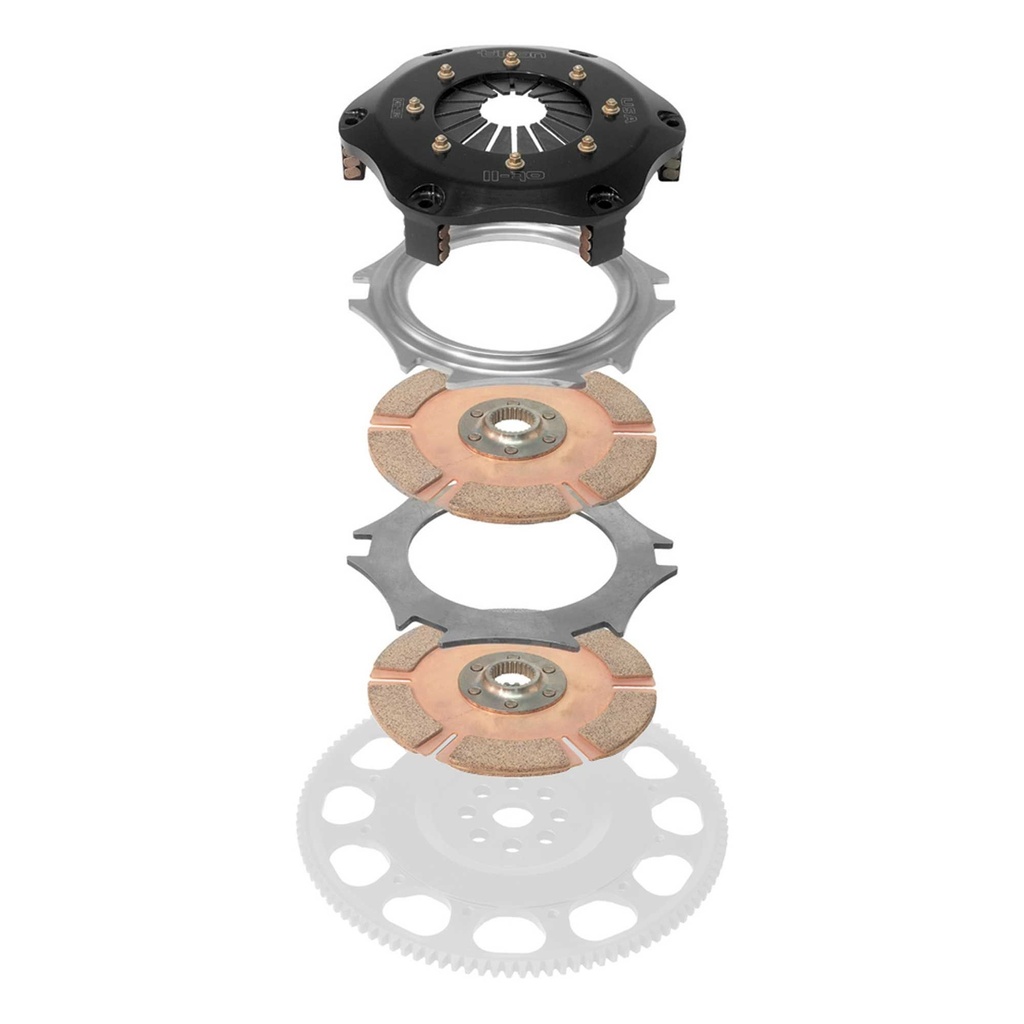 Tilton 7.25" Cerametallic Rally Clutch Cover Assembly