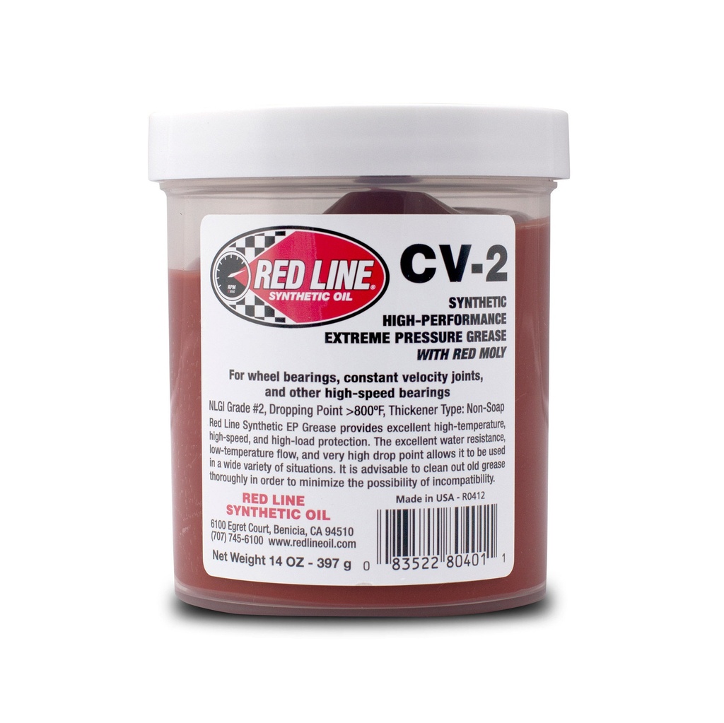 Red Line CV-2 Synthetic Grease