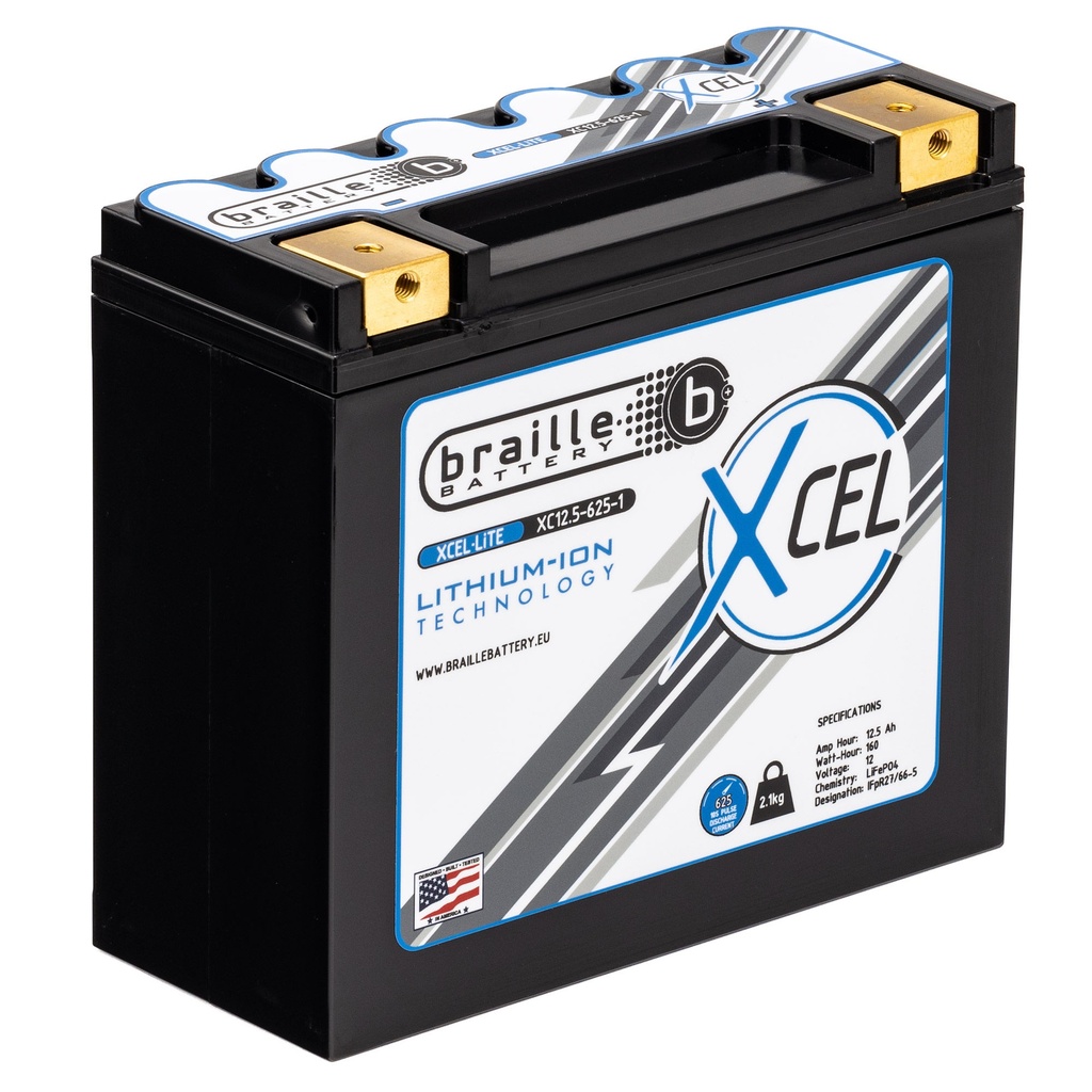 Braille Xcel-Lite Lithium Battery
