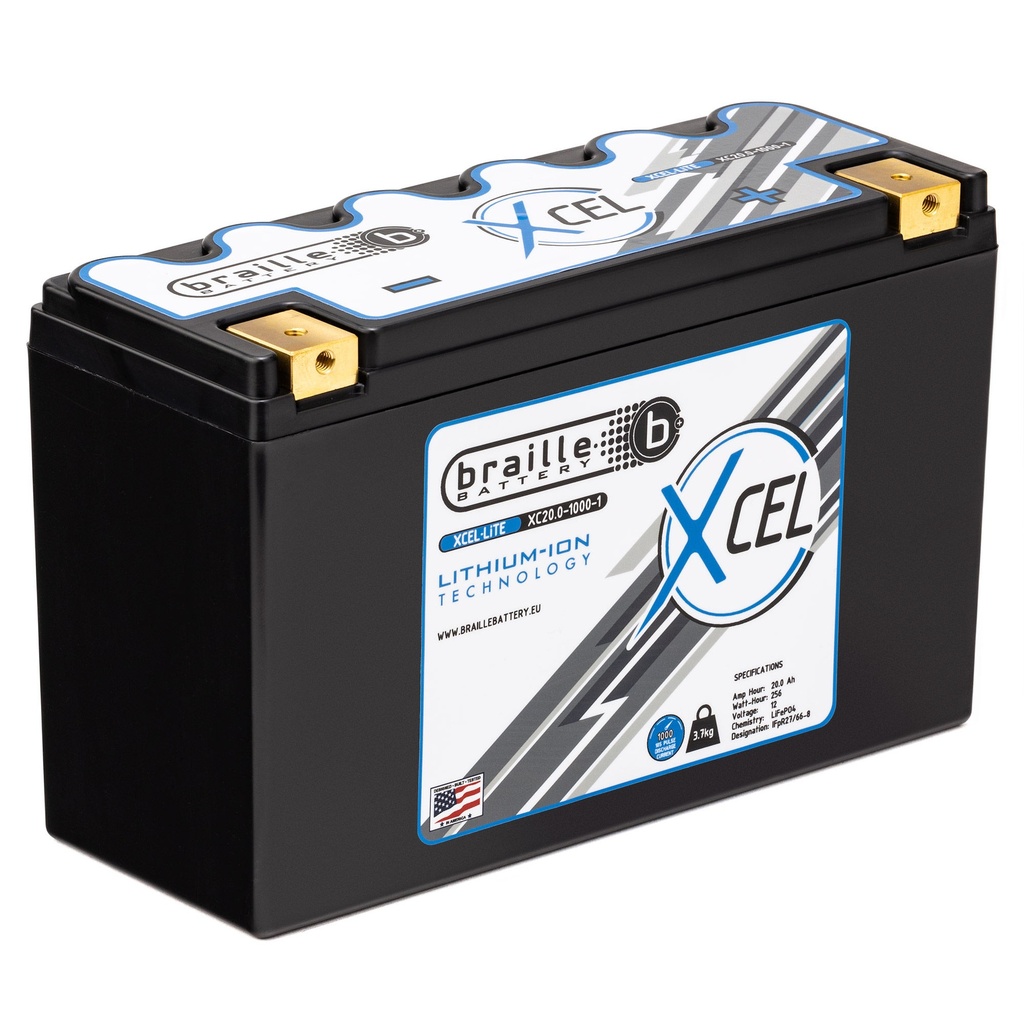 Braille Xcel-Lite Lithium Battery