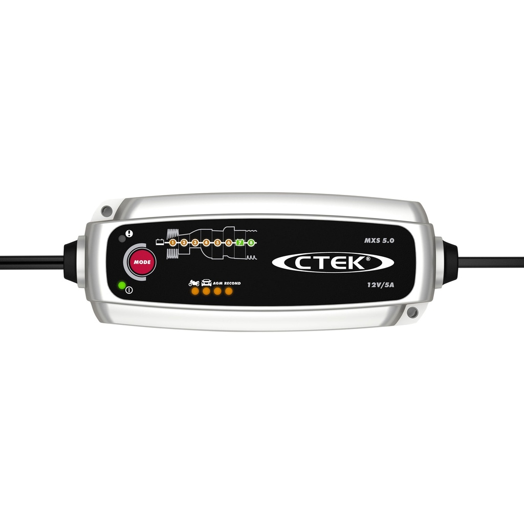 CTEK MXS 5.0 Power Kit - Battery Charger With FREE Power Bank & Comfort Indicator