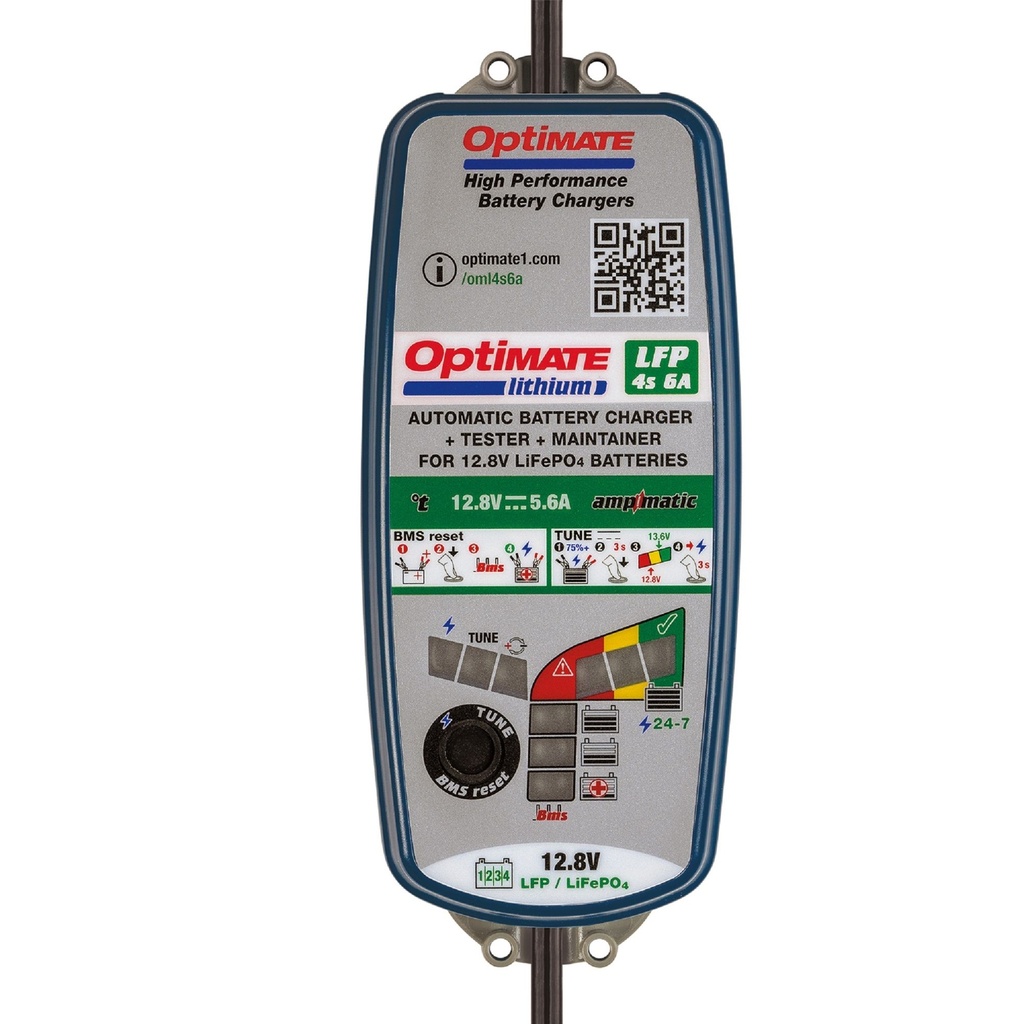 Optimate Lithium Battery Charger / Optimiser - 6A