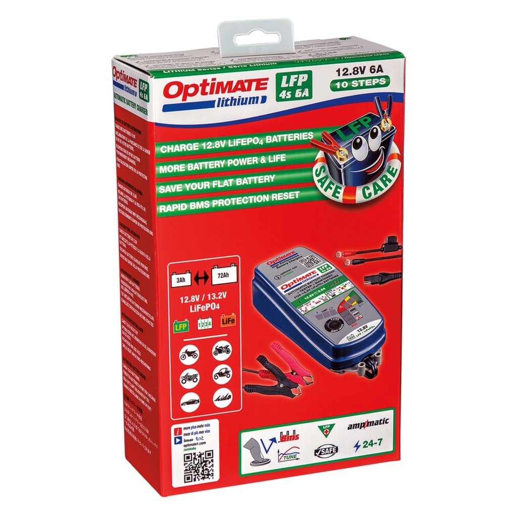 Optimate Lithium Battery Charger / Optimiser - 6A