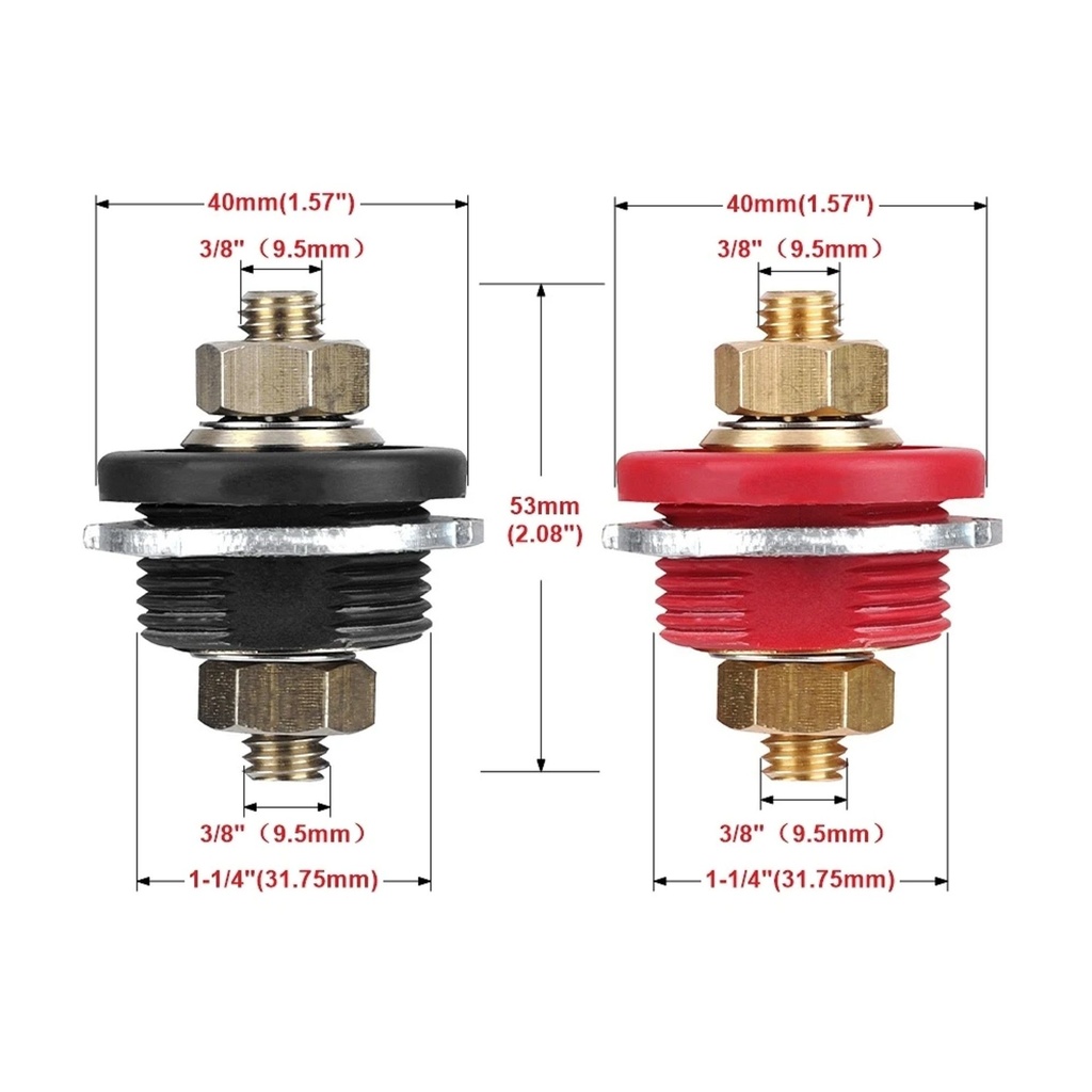 Automotive Plumbing Solutions Battery Cable Bulkhead Adaptor