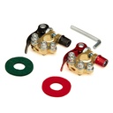 Automotive Plumbing Solutions Quick Release Battery Terminals With Extra Takeoffs