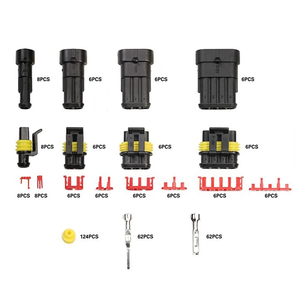 Automotive Plumbing Solutions 352 Piece Superseal Electrical Connector Kit
