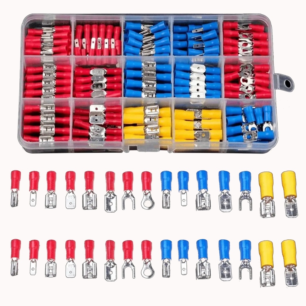 Automotive Plumbing Solutions Insulated Electrical Connection Kit - 280 Piece