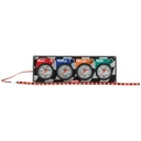 QuickCar Racing Products LED Gauge Warning Light Strip 18"
