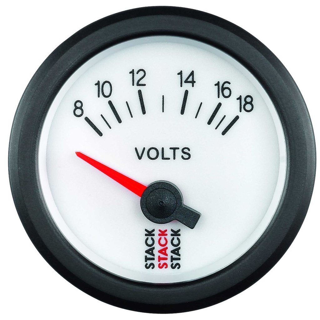 Stack Battery Voltmeter Gauge