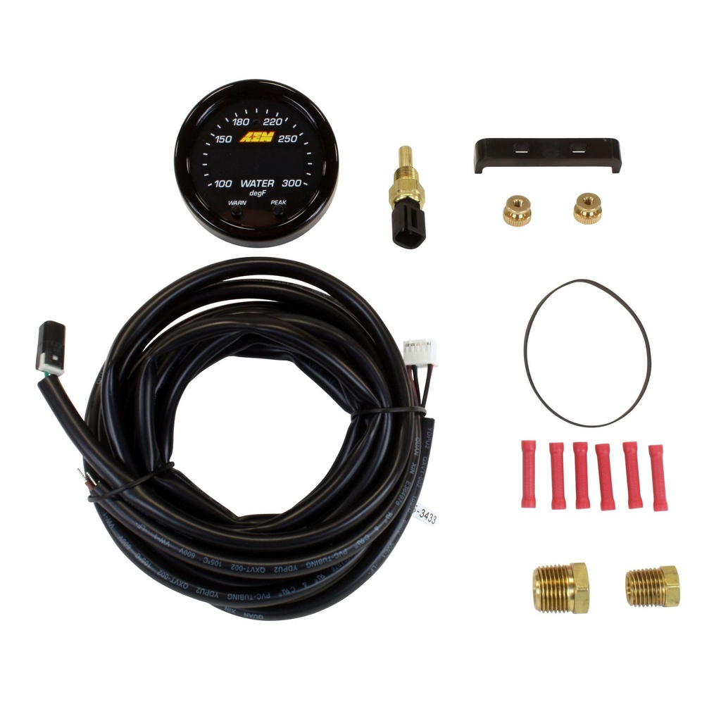 AEM Electronics X Series Oil / Water Temperature Gauge