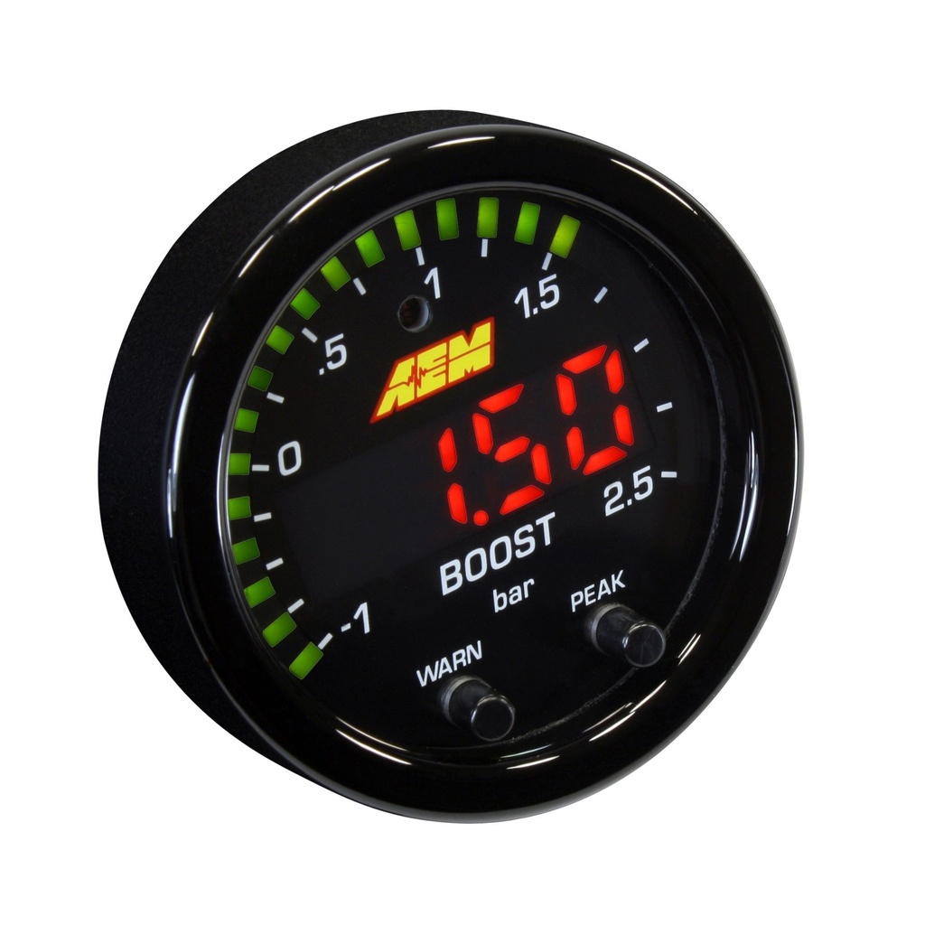AEM Electronics X Series Boost Pressure Gauge