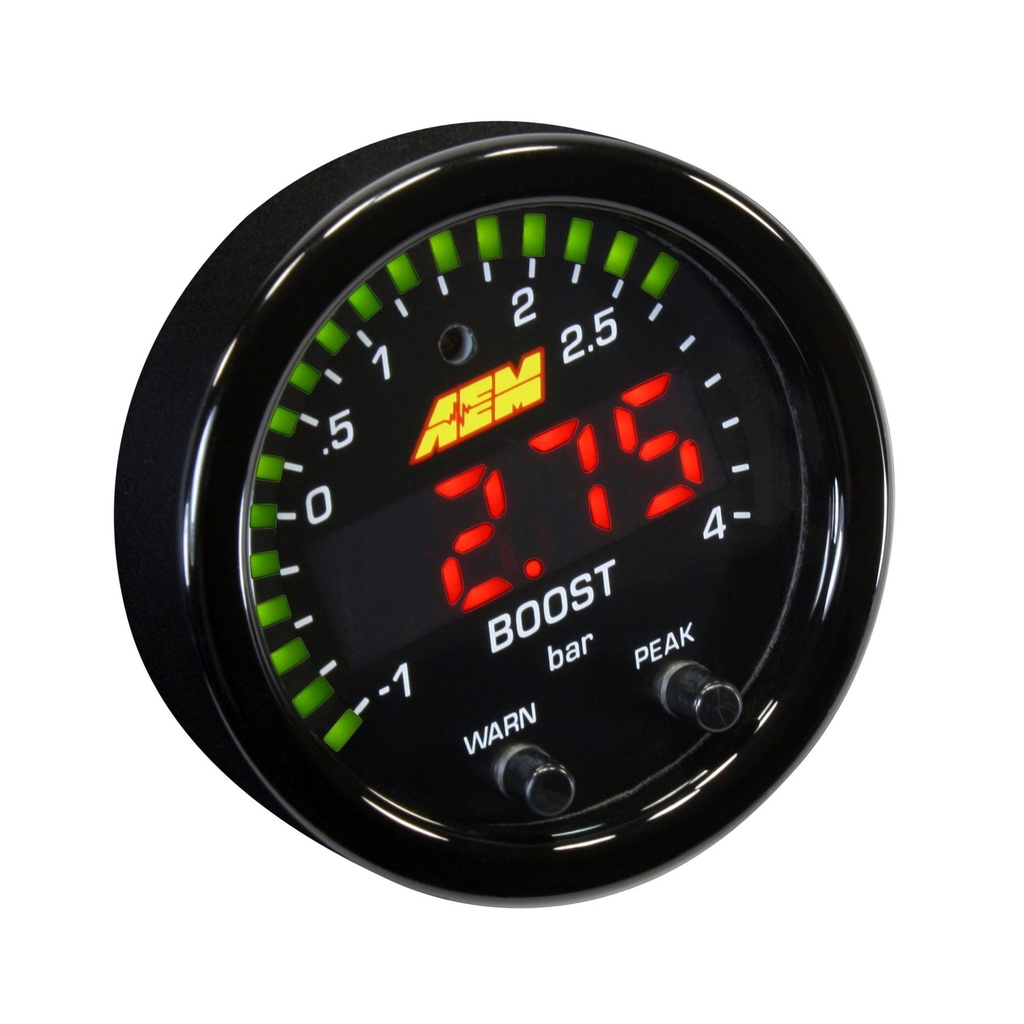 AEM Electronics X Series Boost Pressure Gauge