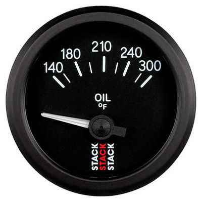 Stack Oil Temperature Gauge - Electrical