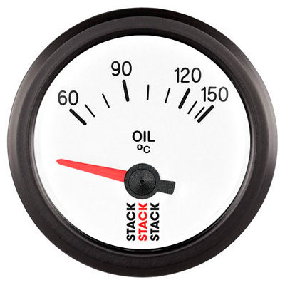Stack Oil Temperature Gauge - Electrical