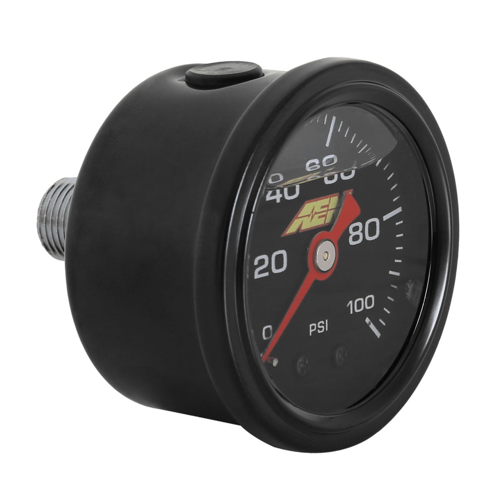 AEM Electronics Liquid Filled Fuel Pressure Gauge