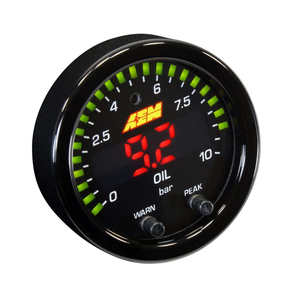 AEM Electronics X Series Oil Pressure Gauge