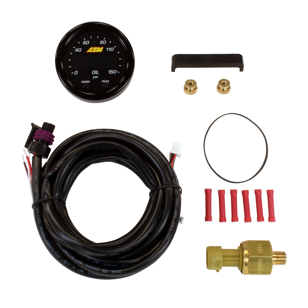 AEM Electronics X Series Oil Pressure Gauge