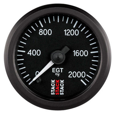 Stack Professional Exhaust Gas Temperature Gauge