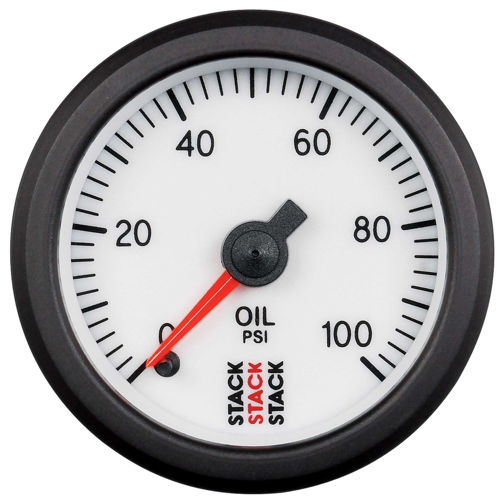 Stack Professional Oil Pressure Gauge