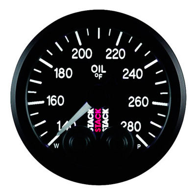 Stack Pro Control Oil Temperature Gauge