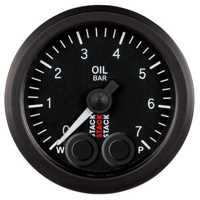 Stack Pro Control Oil Pressure Gauge