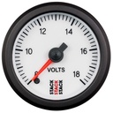 Stack Professional Battery Voltmeter Gauge