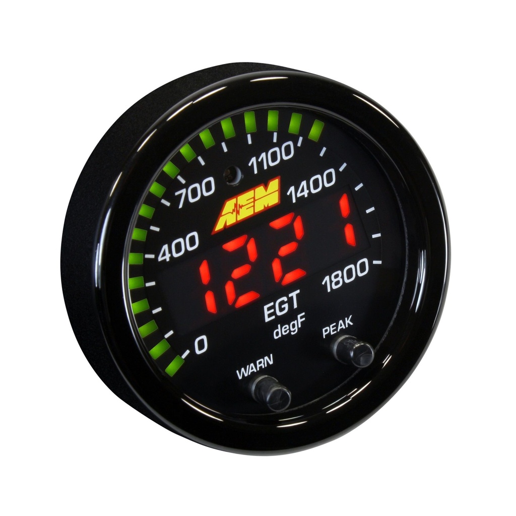 AEM Electronics X Series Exhaust Gas Temperature (EGT) Gauge