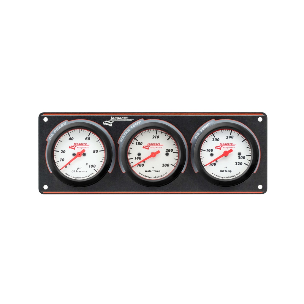 Longacre Sportsman Gauge Panel With Gauges
