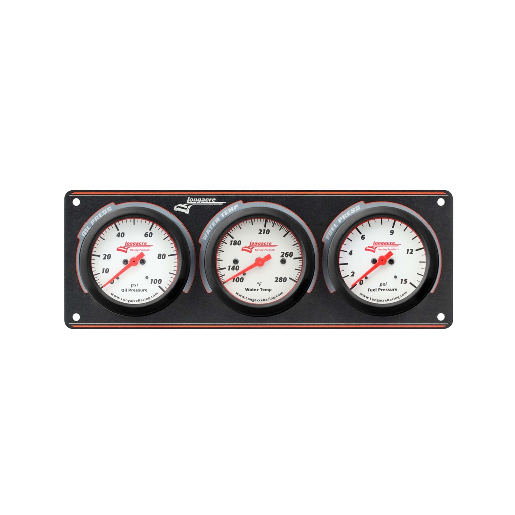 Longacre Sportsman Gauge Panel With Gauges