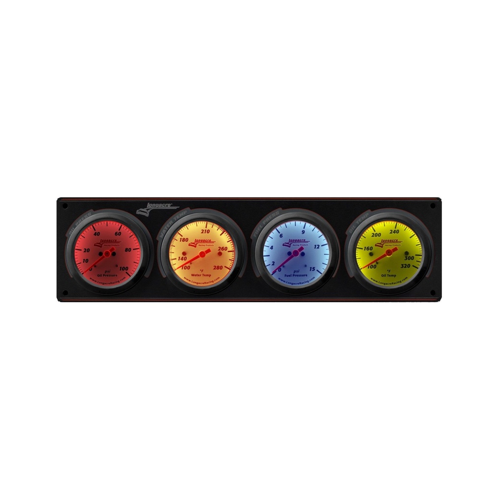 Longacre Sportsman Gauge Panel With Gauges