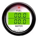 Racetech Fuel Pressure - Water Temperature Dual Gauge