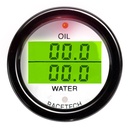 Racetech Oil Temperature - Water Temperature Dual Gauge